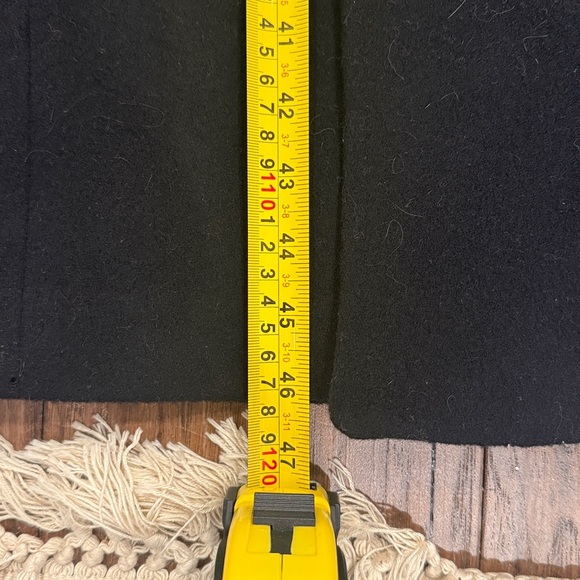 Vintage Pierre Cardin Elegant Black Wool Jacket - Picture 8 of 8